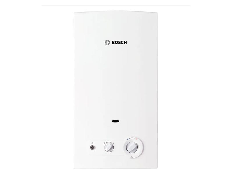 Calefont Junkers WR de Bosch, caja de agua blanca